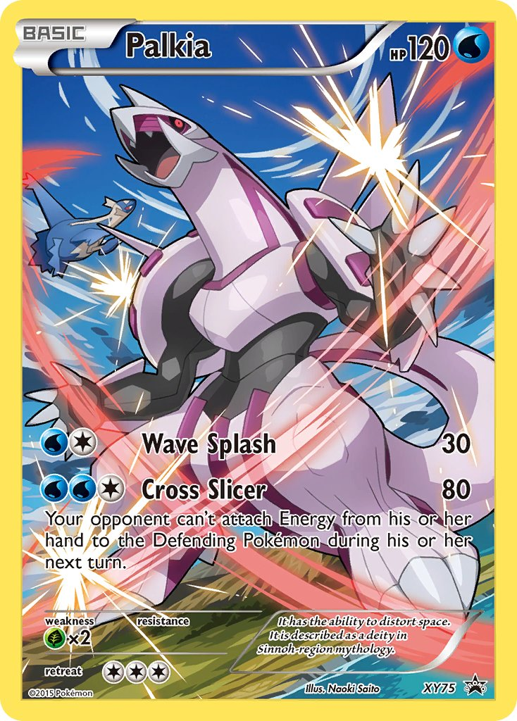 Palkia Pokémon card