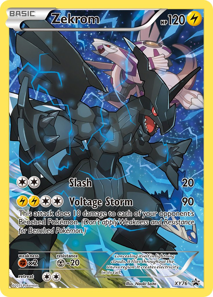 Zekrom Pokémon card