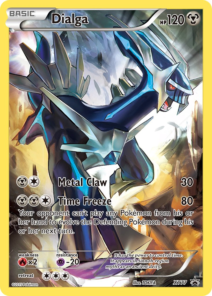 Dialga Pokémon card