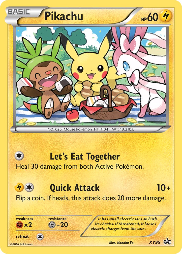 Pikachu Pokémon card