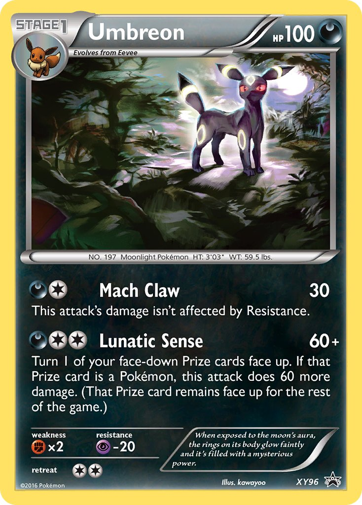 Umbreon Pokémon card