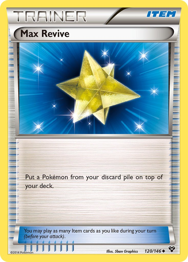 Max Revive Pokémon card