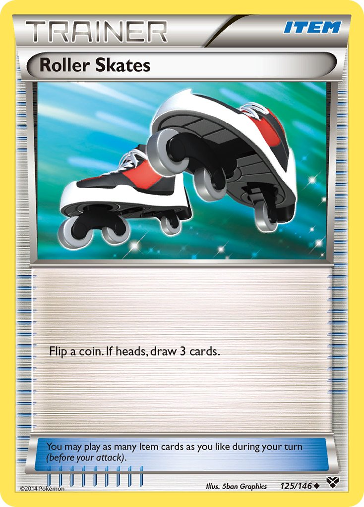 Roller Skates Pokémon card