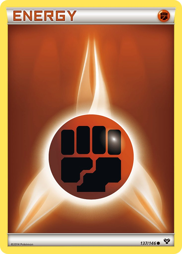 Fighting Energy Pokémon card