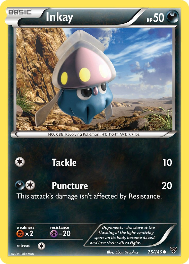 Inkay Pokémon card