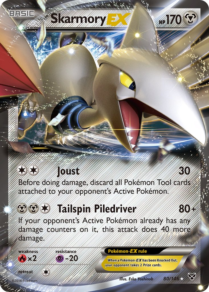 Skarmory EX Pokémon card