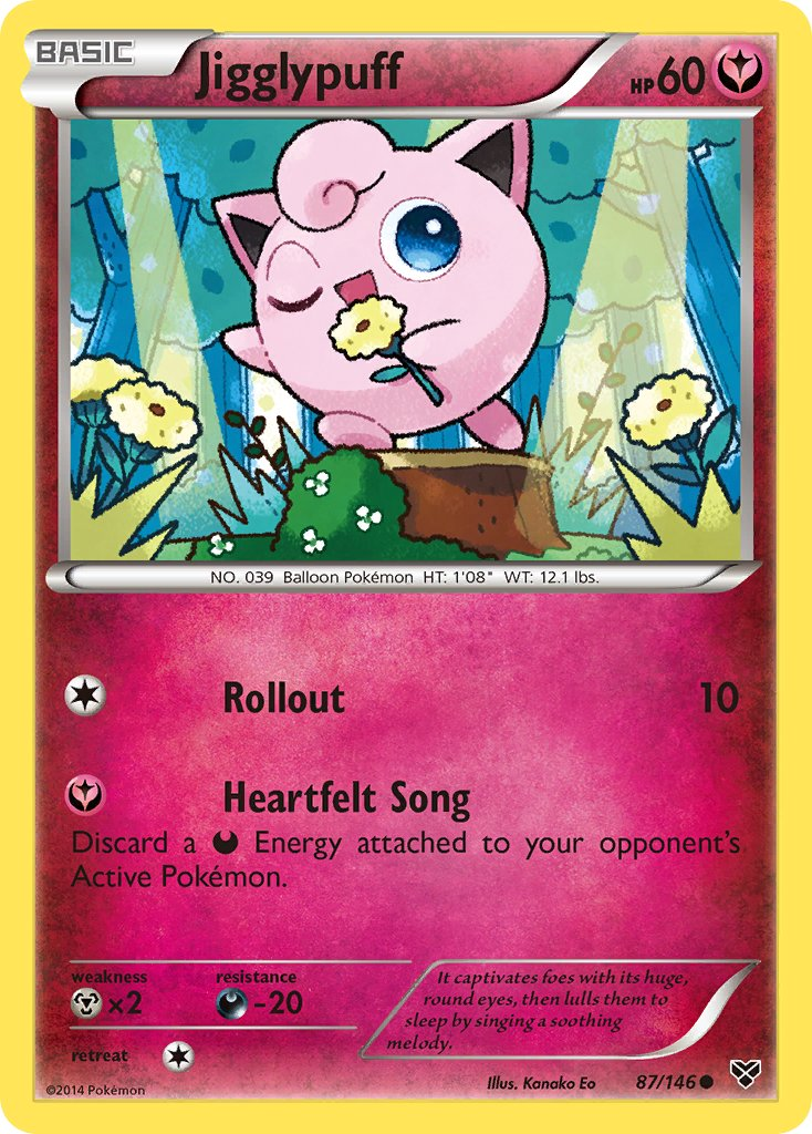 Jigglypuff Pokémon card