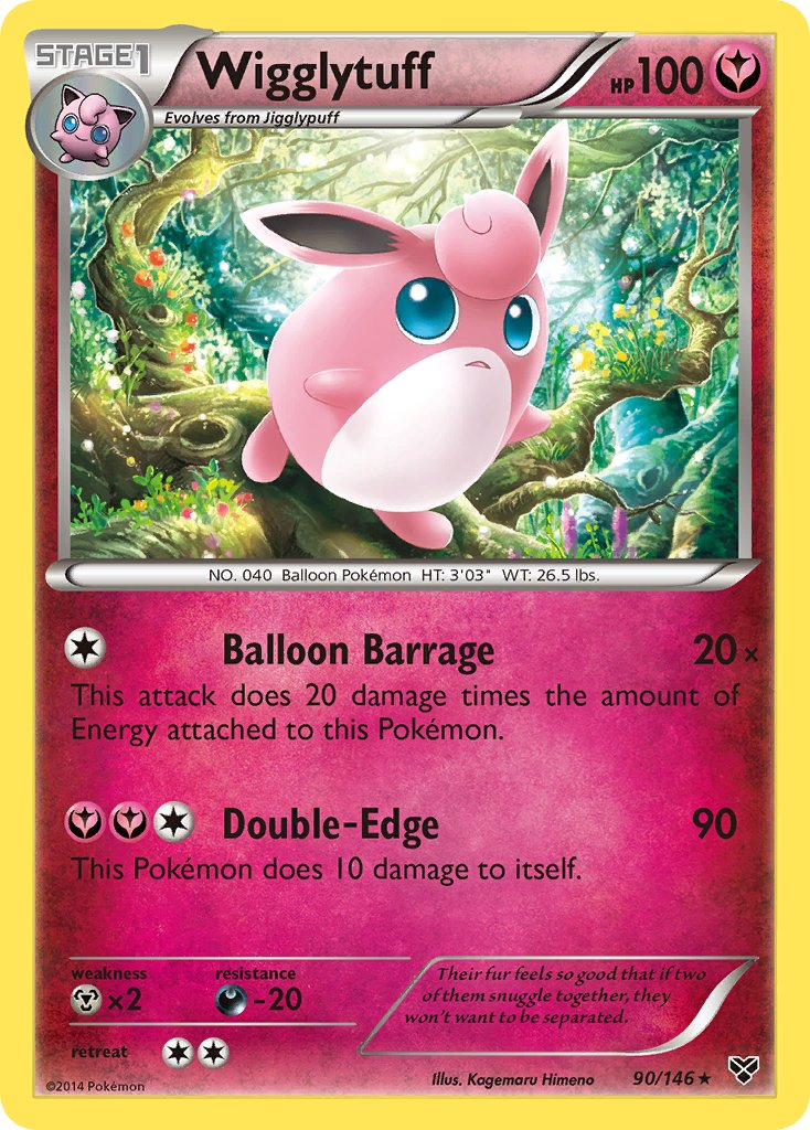 Wigglytuff Pokémon card