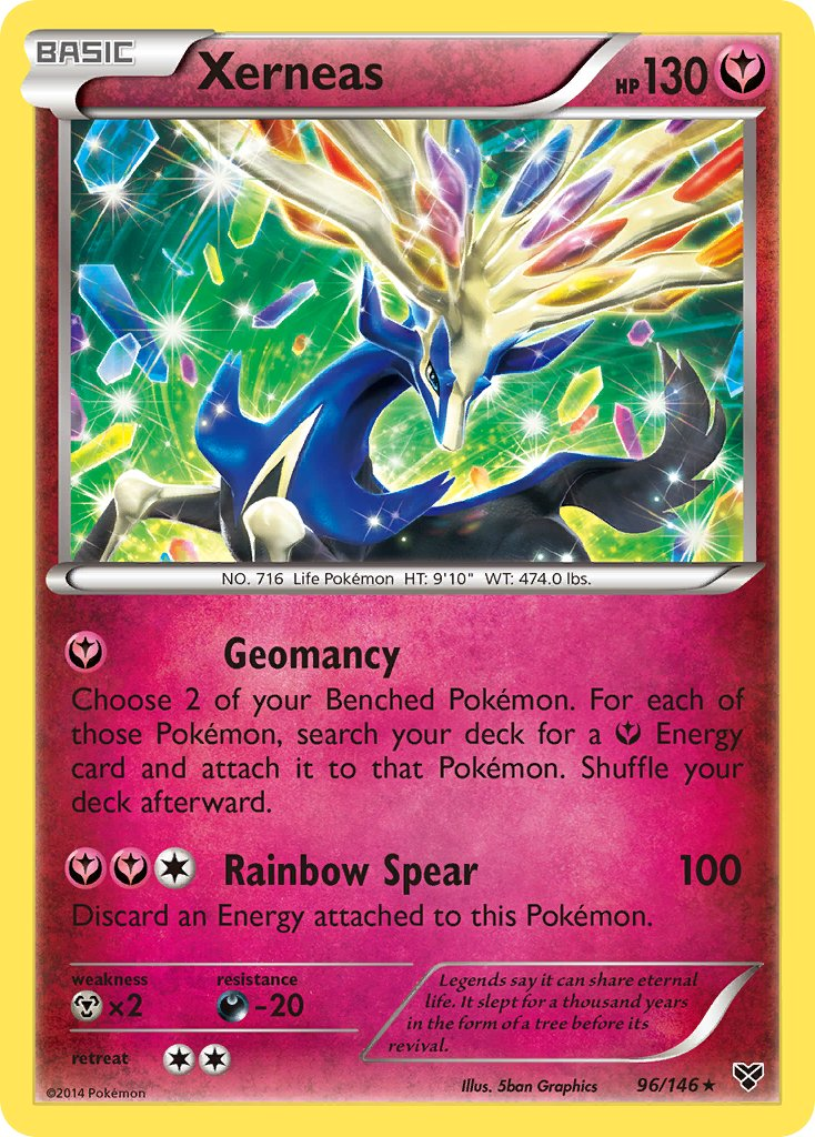 Xerneas Pokémon card